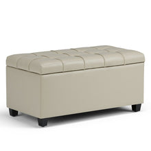 Load image into Gallery viewer, Adorn Homez Paris 2 Seater Ottoman with Storage in leatherette
