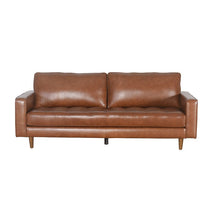 Load image into Gallery viewer, Adorn Homez Clark 3 Seater Sofa in Premium Leatherette