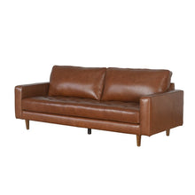 Load image into Gallery viewer, Adorn Homez Clark 3 Seater Sofa in Premium Leatherette