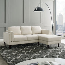 Load image into Gallery viewer, Adorn Homez Conwell L Shape Sofa In Premium Velvet Fabric