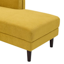 Load image into Gallery viewer, Adorn Homez Conwell L Shape Sofa In Premium Velvet Fabric