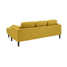 Load image into Gallery viewer, Adorn Homez Conwell L Shape Sofa In Premium Velvet Fabric
