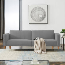 Load image into Gallery viewer, Adorn Homez Billing 3 Seater Sofa Cum Bed In Fabric