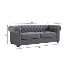 Load image into Gallery viewer, Adorn Homez Venus Premium 3 Seater  Sofa in Suede Velvet Fabric