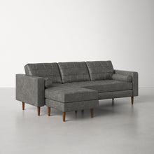 Load image into Gallery viewer, Adorn Homez Wyatt L Shape (4 Seater) Sofa Sectional in Premium Leatherette