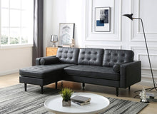 Load image into Gallery viewer, Adorn Homez Wyatt L Shape (4 Seater) Sofa Sectional in Premium Leatherette