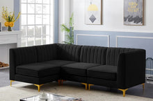 Load image into Gallery viewer, Adorn Homez Juno Modular L shape Sofa Sectional (5 Seater) in Velvet Fabric