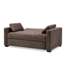 Load image into Gallery viewer, Adorn Homez Evan 3 Seater Sofa Cum Bed - Fabric

