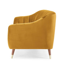 Load image into Gallery viewer, Adorn Homez Brooks 3 Seater Sofa in Premium Velvet Fabric