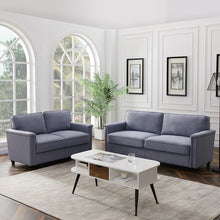 Load image into Gallery viewer, Adorn Homez Barry Sofa 3+2 (5 Seater) in Fabric