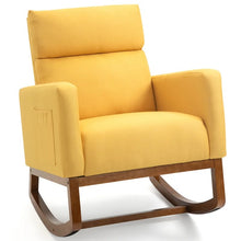 Load image into Gallery viewer, Adorn Homez Abella Rocking Chair in Fabric