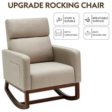 Load image into Gallery viewer, Adorn Homez Abella Rocking Chair in Fabric