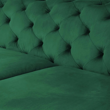 Load image into Gallery viewer, Adorn Homez Brisbane Chesterfield Premium 3 Seater Sofa in Premium Velvet Suede Fabric