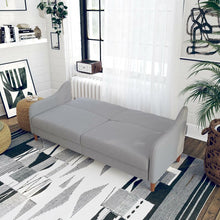 Load image into Gallery viewer, Adorn Homez Goshorn 3 Seater Sofa Cum Bed In Fabric