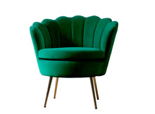 Load image into Gallery viewer, Adorn Homez Mesa Accent Chair in Premium Velvet Fabric