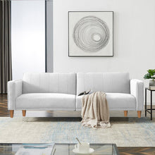 Load image into Gallery viewer, Adorn Homez Billing 3 Seater Sofa Cum Bed In Fabric