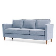 Load image into Gallery viewer, Adorn Homez Xavier 3 Seater Sofa in Premium Fabric with side Pockets