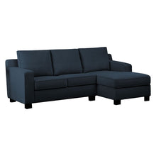 Load image into Gallery viewer, Adorn Homez Huckaby L Shape Sofa (4 Seater) in Fabric
