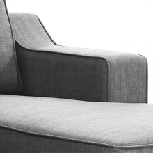 Load image into Gallery viewer, Adorn Homez Huckaby L Shape Sofa (4 Seater) in Fabric