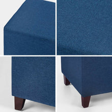 Load image into Gallery viewer, Adorn Homez Cube .2 Ottoman in Fabric