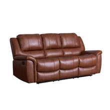 Load image into Gallery viewer, Adorn Homez Luiz 3 Seater Manual Recliner Sofa in Leatherette