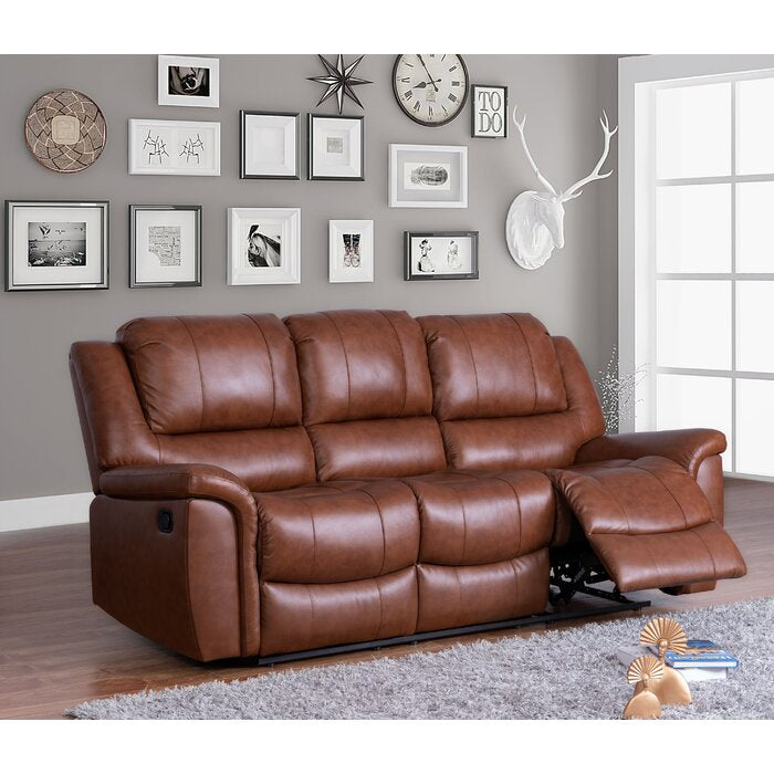 Recliner sofa store three seater