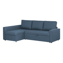 Load image into Gallery viewer, Adorn Homez Seattle L Shape Sofa Cum Bed in Fabric
