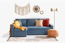 Load image into Gallery viewer, Adorn Homez Seattle L Shape Sofa Cum Bed in Fabric
