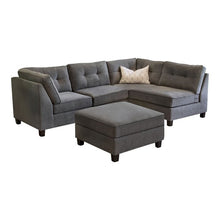 Load image into Gallery viewer, Adorn Homez Lunar Modular L shape Sofa Sectional (5 Seater) in Fabric