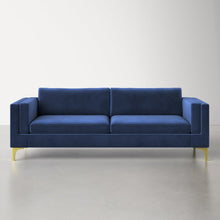 Load image into Gallery viewer, Adorn Homez Maisie 3 Seater Sofa in Premium Suede Velvet Fabric