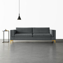 Load image into Gallery viewer, Adorn Homez Maisie 3 Seater Sofa in Premium Suede Velvet Fabric