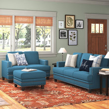 Load image into Gallery viewer, Adorn Homez Matlock 3+2+Ottoman (6 Seater) Sofa Set in Fabric