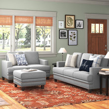Load image into Gallery viewer, Adorn Homez Matlock 3+2+Ottoman (6 Seater) Sofa Set in Fabric
