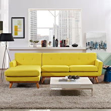 Load image into Gallery viewer, Adorn Homez Axel L Shape (4 Seater) Sofa Sectional in Linen-Cotton Fabric
