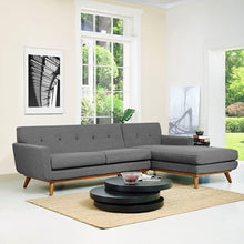 Load image into Gallery viewer, Adorn Homez Axel L Shape (4 Seater) Sofa Sectional in Linen-Cotton Fabric