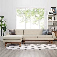 Load image into Gallery viewer, Adorn Homez Axel L Shape (4 Seater) Sofa Sectional in Linen-Cotton Fabric