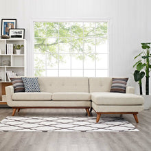 Load image into Gallery viewer, Adorn Homez Axel L Shape (4 Seater) Sofa Sectional in Linen-Cotton Fabric