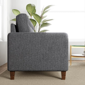 Adorn Homez Milton 3 Seater Sofa in Fabric