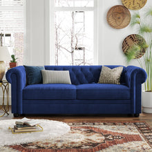 Load image into Gallery viewer, Adorn Homez Venus Premium 3 Seater  Sofa in Suede Velvet Fabric
