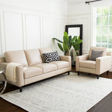 Load image into Gallery viewer, Adorn Homez Nalston Sofa Set 3+1 in Leatherette