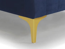 Load image into Gallery viewer, Adorn Homez Pearl L shape Sofa (4 Seater) in Velvet Fabric