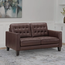 Load image into Gallery viewer, Adorn Homez Kyoto 3+2 Sofa Set (5 Seater) in Leatherette