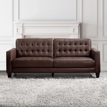 Load image into Gallery viewer, Adorn Homez Kyoto 3+2 Sofa Set (5 Seater) in Leatherette