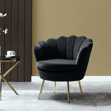 Load image into Gallery viewer, Adorn Homez Mesa Accent Chair in Premium Velvet Fabric