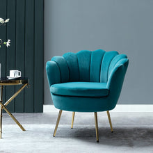 Load image into Gallery viewer, Adorn Homez Mesa Accent Chair in Premium Velvet Fabric