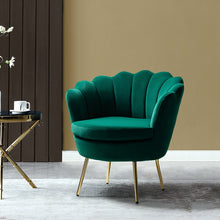 Load image into Gallery viewer, Adorn Homez Mesa Accent Chair in Premium Velvet Fabric