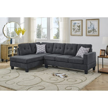 Load image into Gallery viewer, Adorn Homez Austin L Shape Sofa Set (5 Seater) In Premium Fabric