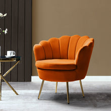 Load image into Gallery viewer, Adorn Homez Mesa Accent Chair in Premium Velvet Fabric