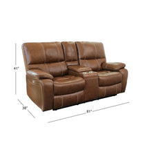 Load image into Gallery viewer, Adorn Homez Daniel 2 Seater Automatic Recliner in Leatherette with Glass Holder