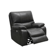 Load image into Gallery viewer, Adorn Homez Hendrik 1 Seater Automatic Recliner in Leatherette with Mobile Charger